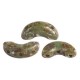 Cuentas de vidrio Arcos® par Puca® - Opaque blue turquoise new picasso 63030/65400
